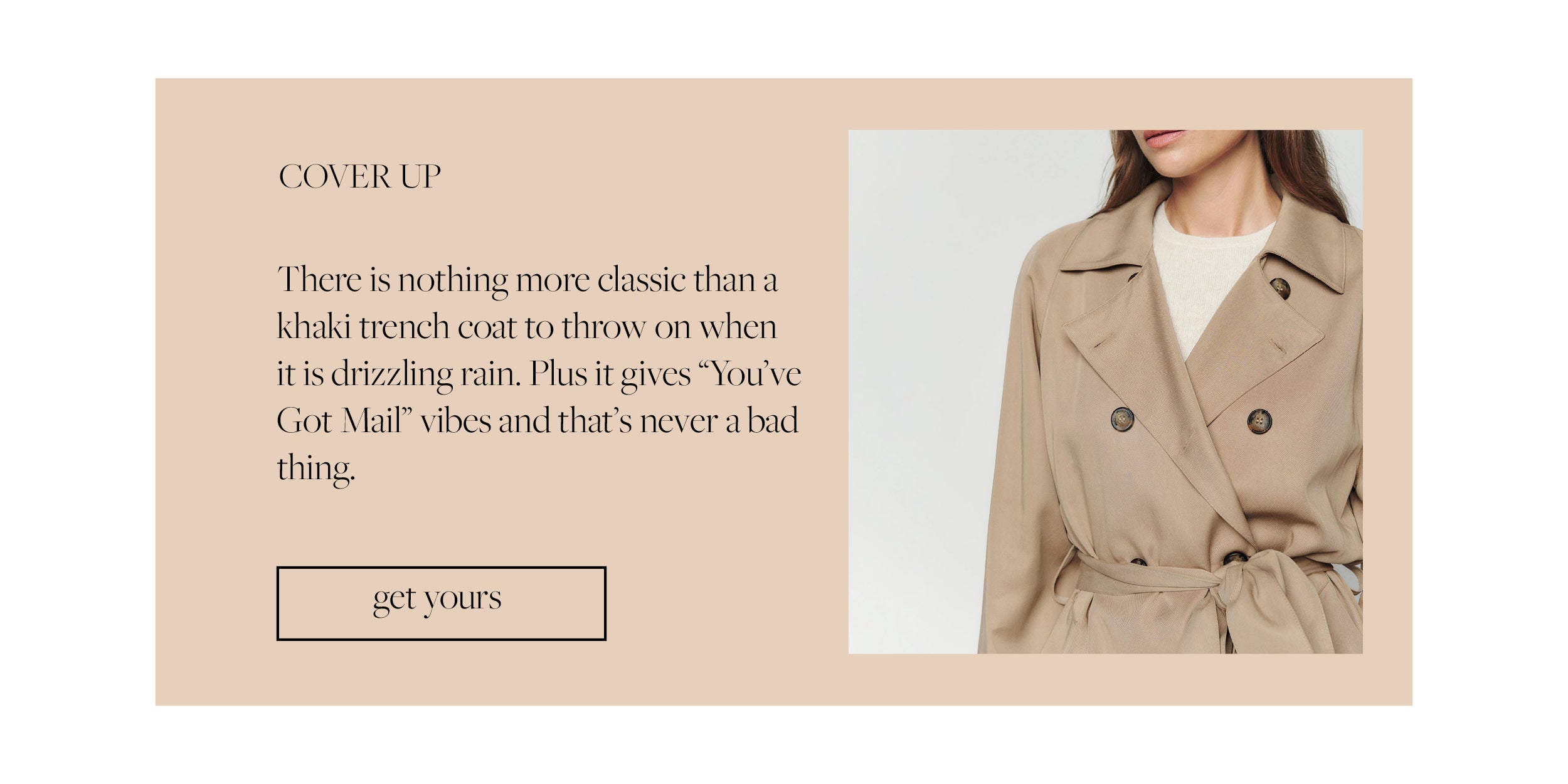 elsie green etcetera on the blog shop gal guide february edition khaki trench