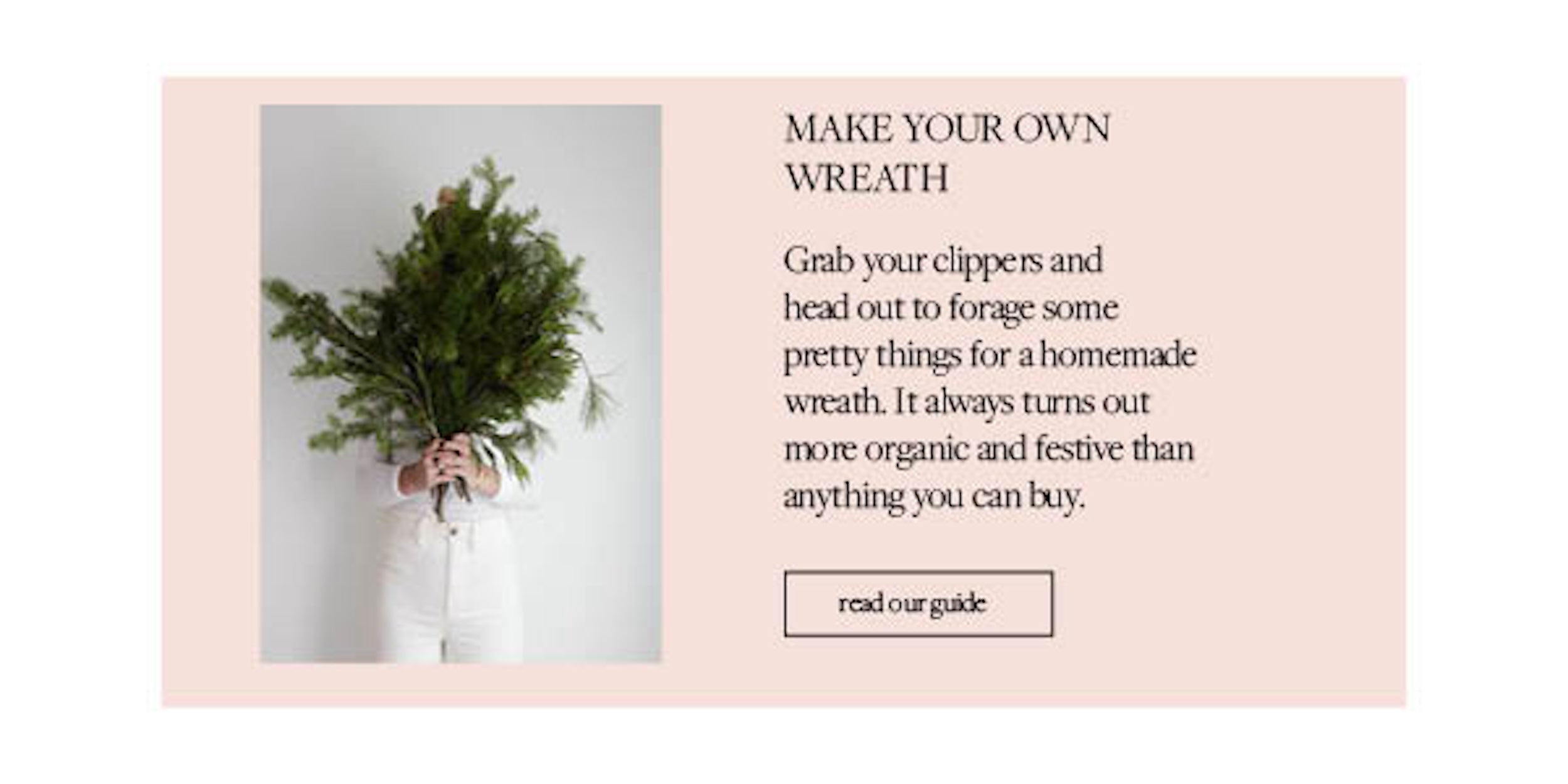 elsie's eight december edition elsie green make your own wreath