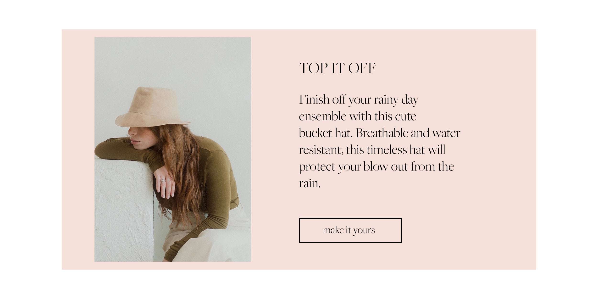 elsie green etcetera on the blog shop gal guide february edition small dot wax bucket hat