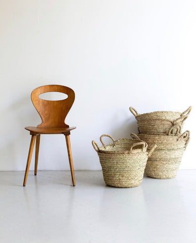 pile of moroccan baskets