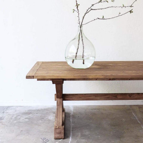 forager reclaimed wood farm table