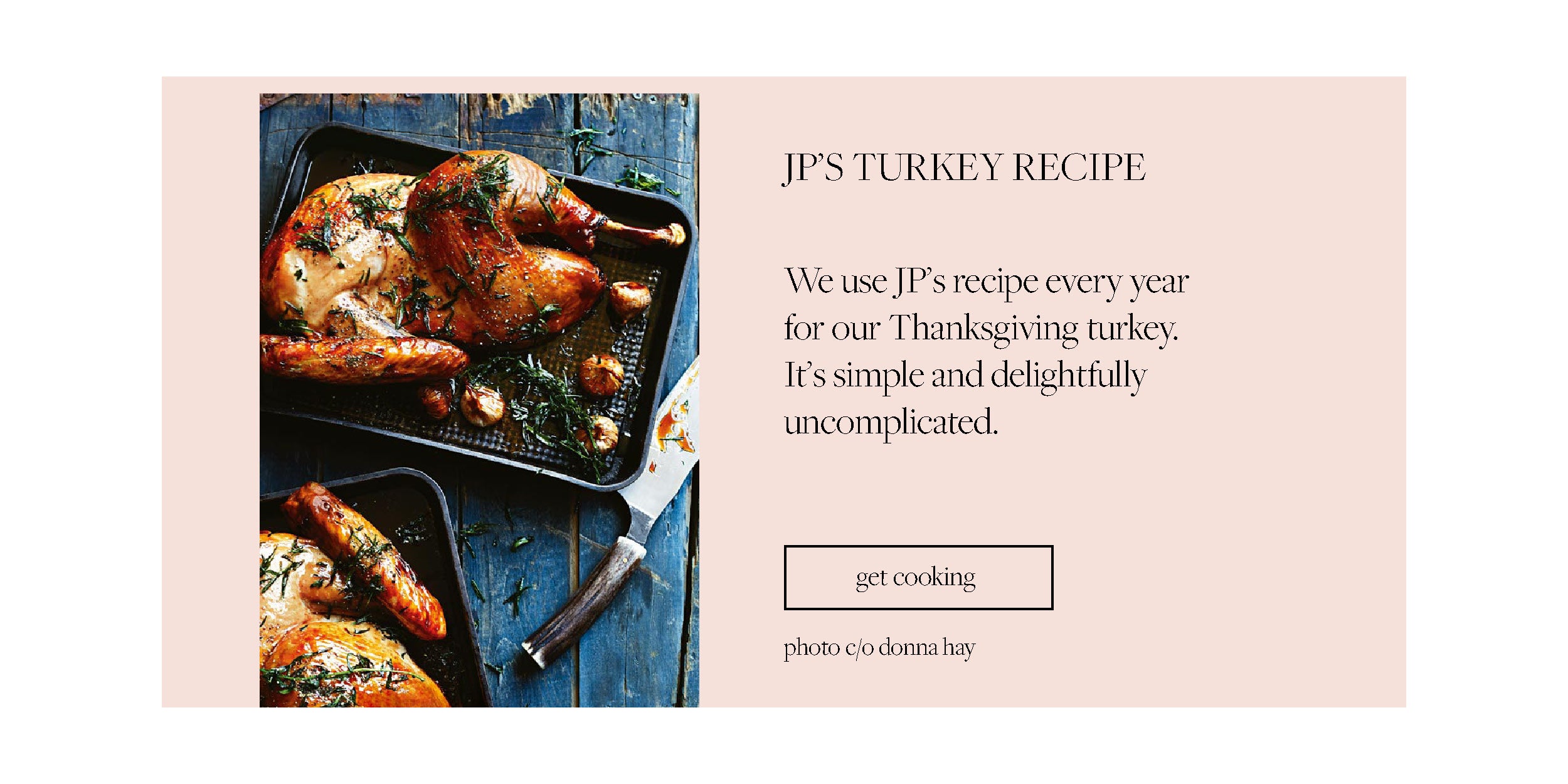 Elsie green shop gal guide November edition jp's turkey recipe