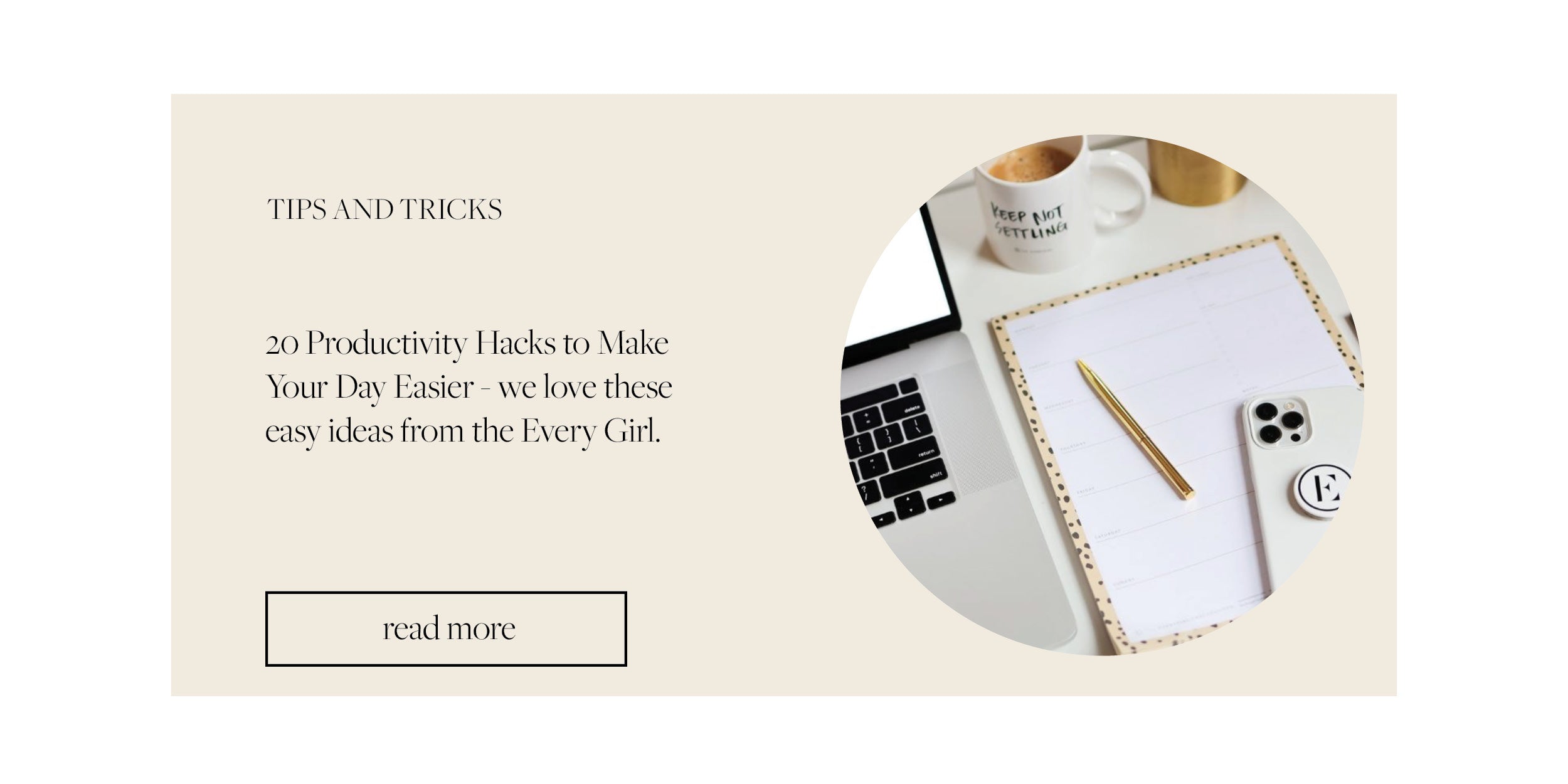 elsie green shop gal guide january edition 20 productivity hacks