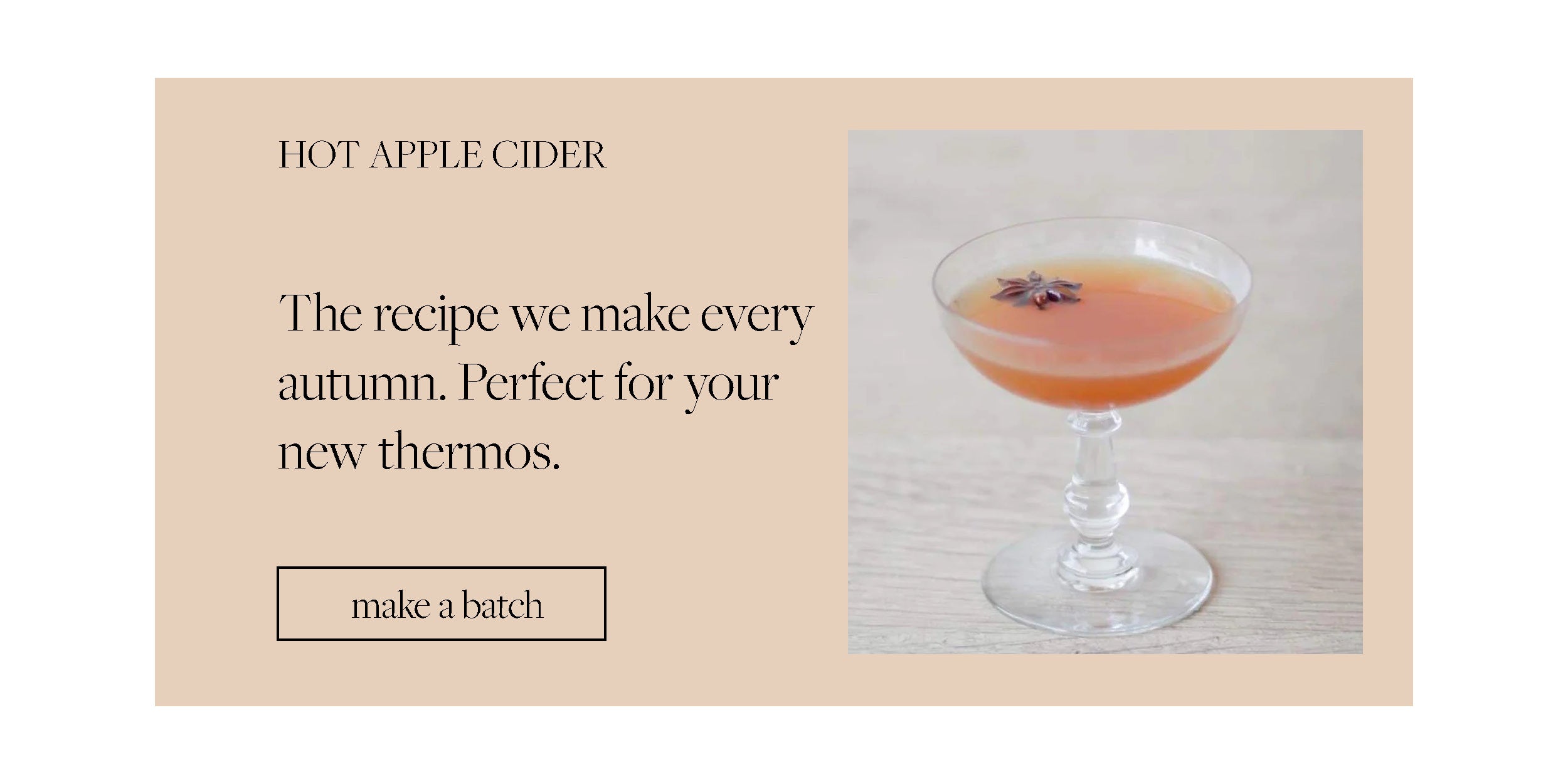 Elsie Green shop gal guide October edition leaf peeping essentials hot apple cider recipe