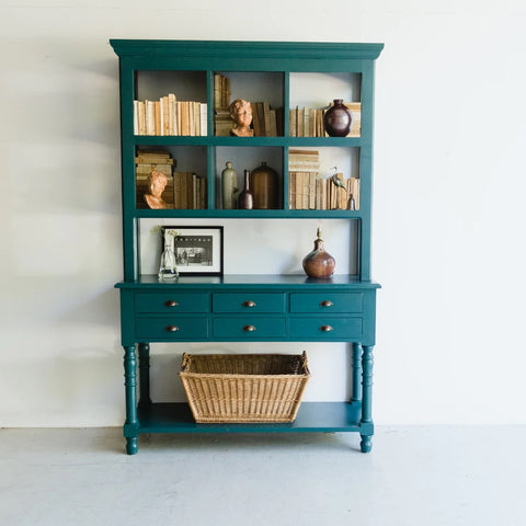 tudor reclaimed wood library console
