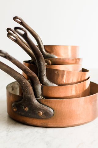 copper pots