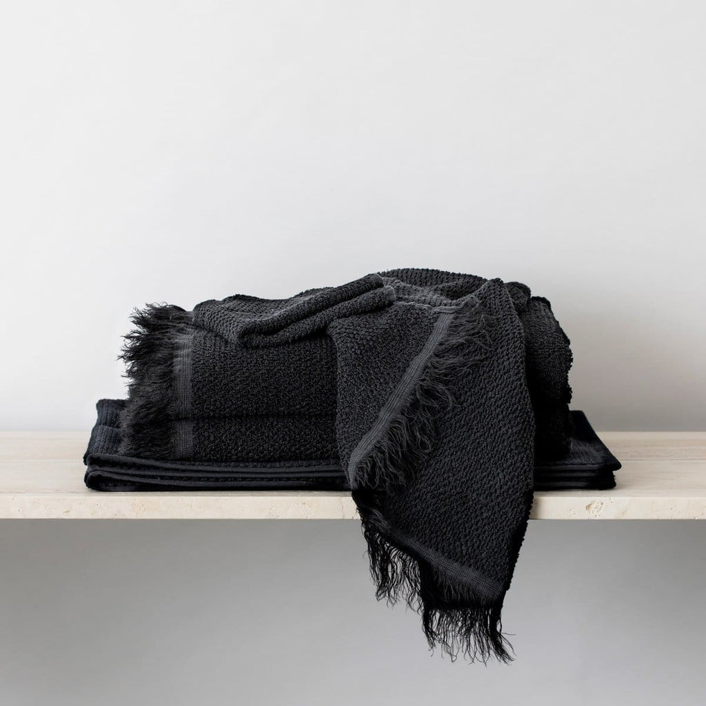 Vintage Inspired Kitchen Towels - Black Stripes – Snuggly Monkey