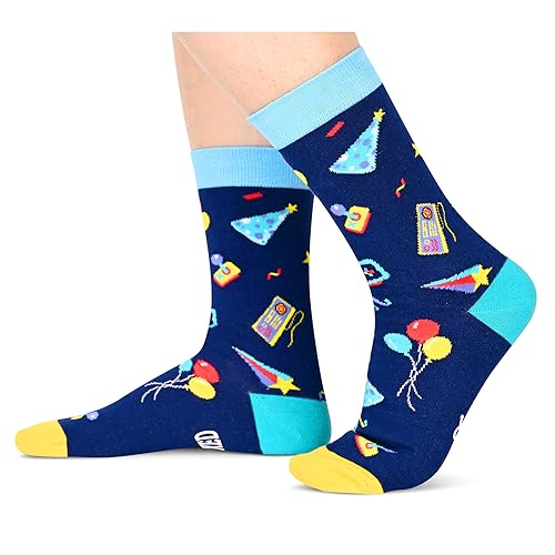 Crazy Silly 17th Birthday Socks Funny Gift Idea for Teens Boys Girls Unique 17th Birthday Gift for Big Kids, Presents for 17 Year Old Girl Boy