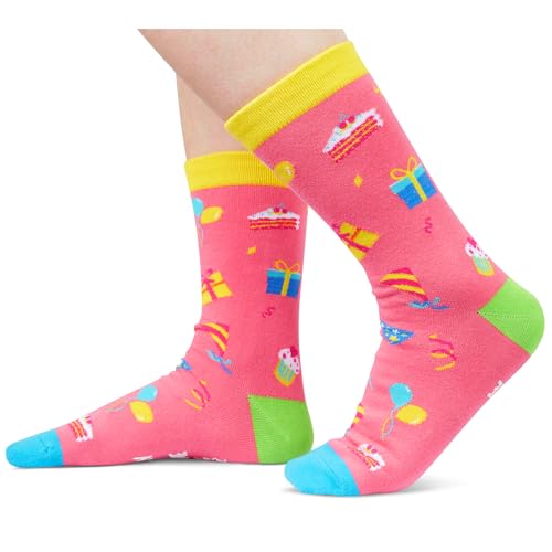 13th Birthday Gift for Kids , Gifts for 13 Year Old Boy Girl, 13th Birthday Gifts Funny Fun Crazy Socks for Teens