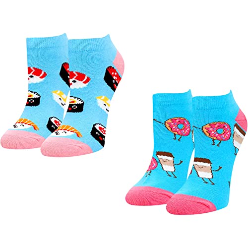 Funny Sushi Socks for Women Who Love Sushi, Novelty Sushi Gifts, Women's Gag Gifts, Gifts for Sushi lovers, Funny Sayings If You Can Read This, Bring