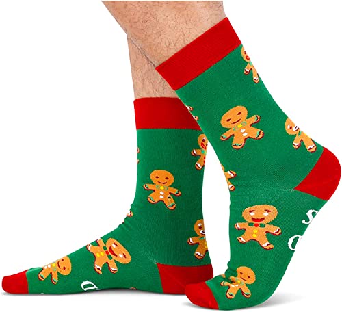 Funny Christmas Toe Socks for Women Men, Christmas Toe Separator Socks –  Happypop