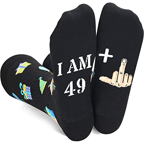 Unisex Novelty Socks, Middle Finger Gifts for Men and Women, Crazy Gif –  Happypop