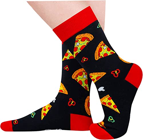 Pizza Socks - USA Made - Men's Novelty Socks