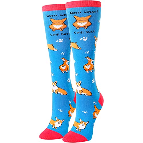 Happypop, Accessories, Nwt Happypop Novelty Corgi Dog Socks