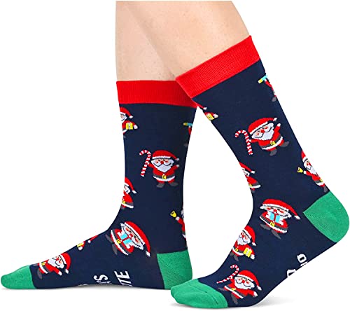 Funny Christmas Toe Socks for Women Men, Christmas Toe Separator Socks –  Happypop