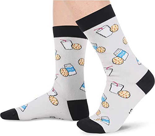 Unisex Cooking Socks, Cooking Gifts for Chefs, Pastry Chefs, Cooks, Bakers, Cookie Bakers, Cooking Enthusiasts, Bread Makers, Novelty Women Men