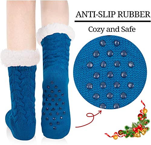 Fuzzy Anti-Slip Socks, Non Slip Fluffy Slipper Socks for Women Girls w –  Happypop