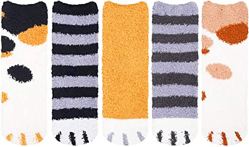 4 Pack Women Socks Winter Wool Sock Gifts for Women Soft Warm Thick Co –  Happypop