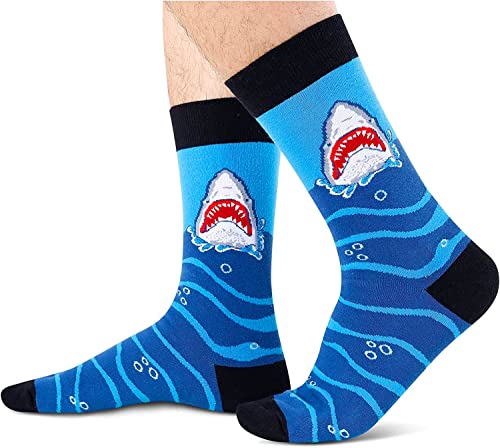 Funny Fish Gifts for Men Gifts for Him Fish Lovers Gift Cute Sock Gift –  Happypop