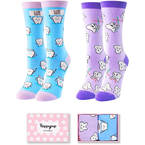  HAPPYPOP Dentist Gifts Dental Student Gifts Tooth Gifts Teeth  Gifts Dental Assistant Gifts, Teeth Socks Dental Socks For Women Tooth Socks  Dentist Socks : Clothing, Shoes & Jewelry
