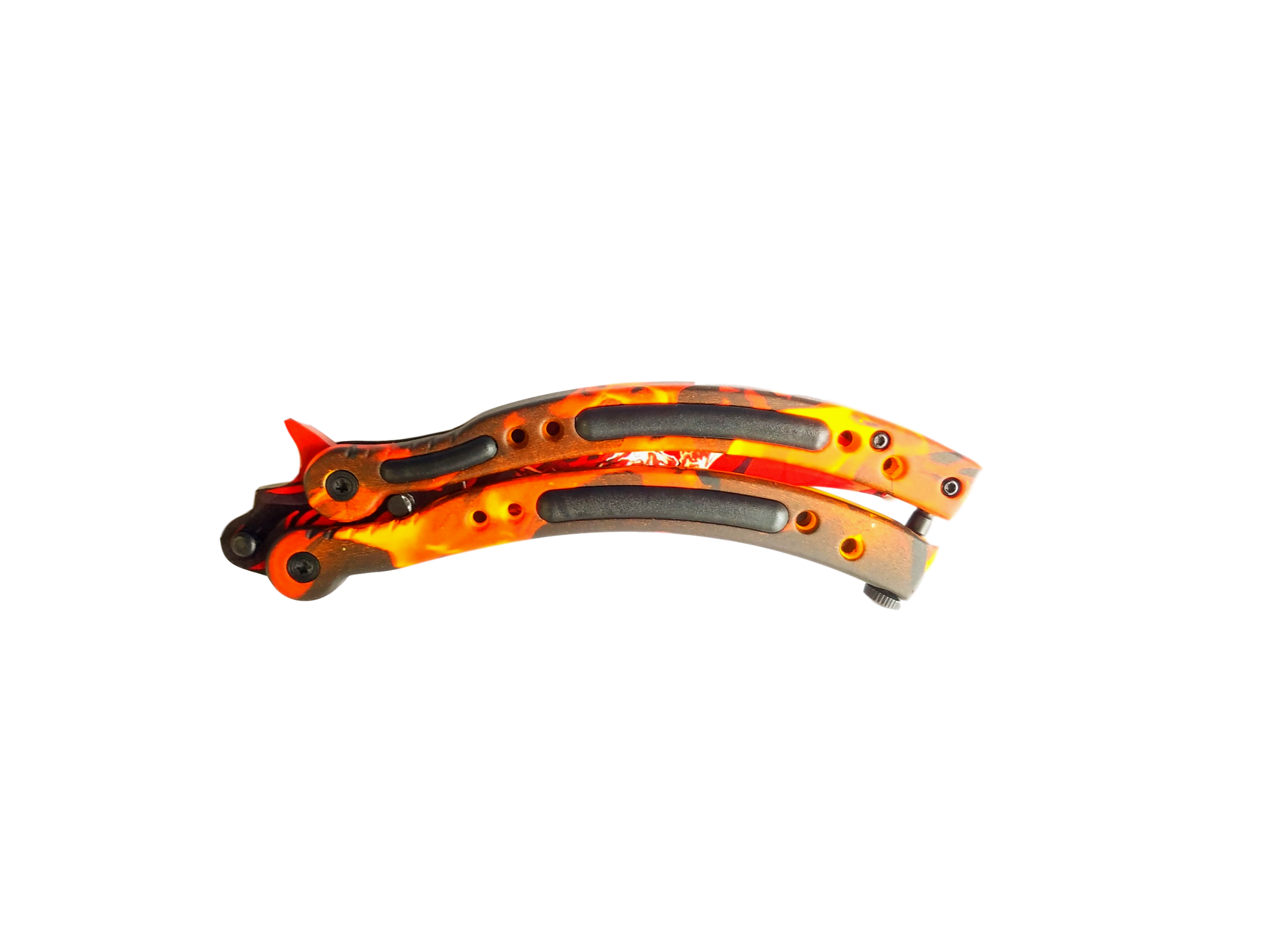 butterfly knife trainer translucent background