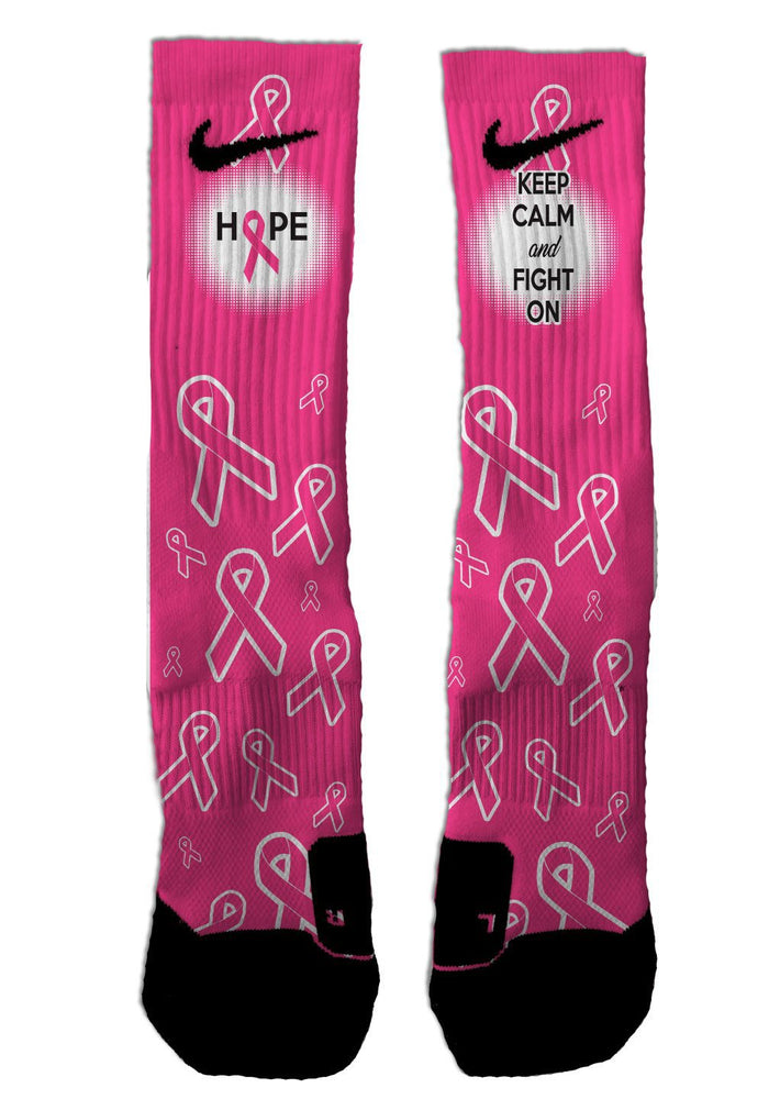 nike elite breast cancer socks