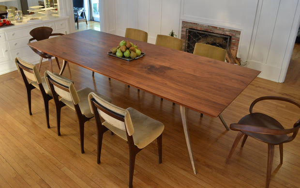 Squared Cast Mill Dining Table By Rob Zinn For Blankblank Blankblankinc