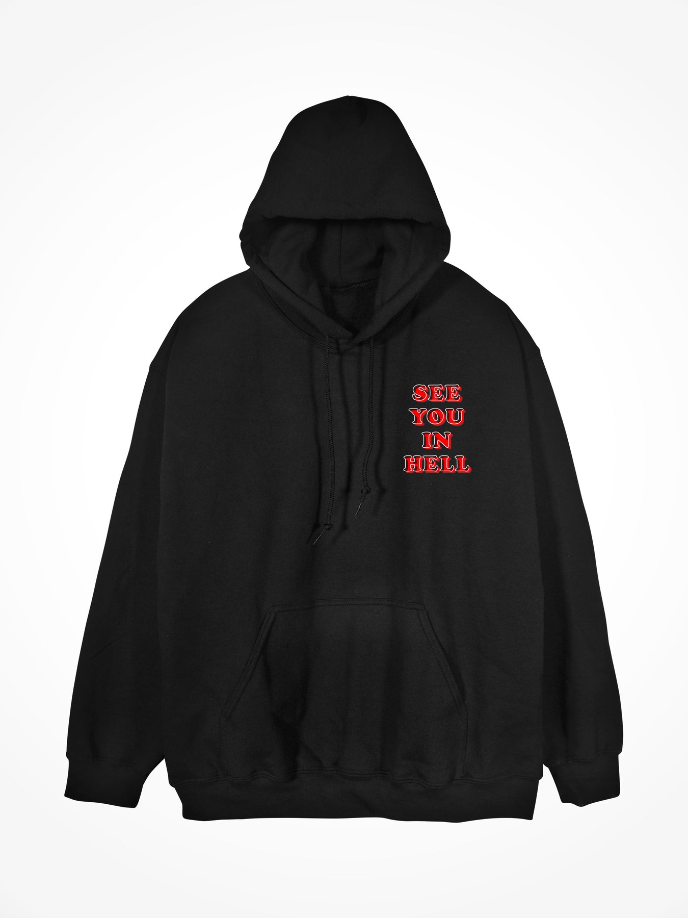 See You In Hell Black Hoodie Kirill Was Here Store