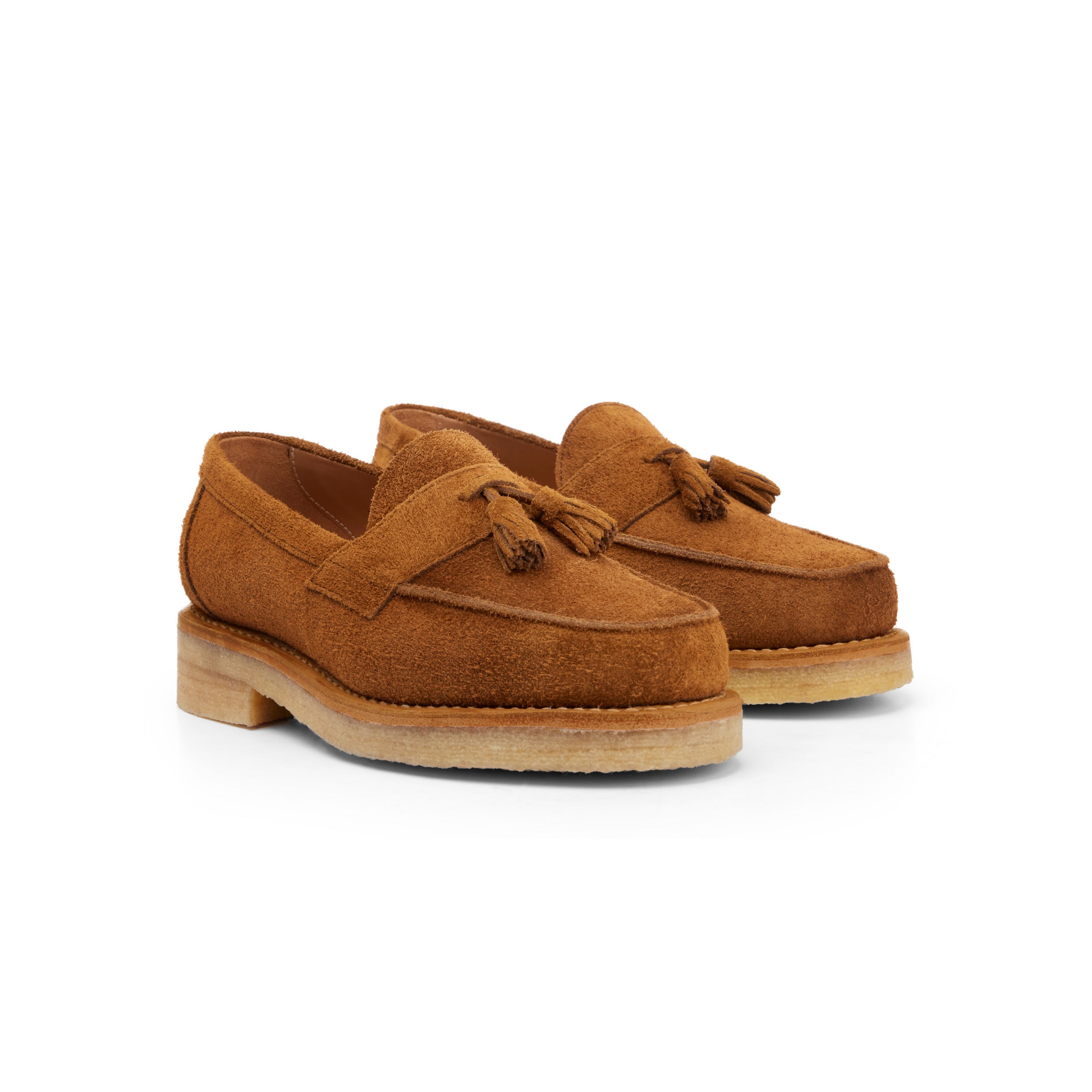 Toffee suede crepe sales women's classics