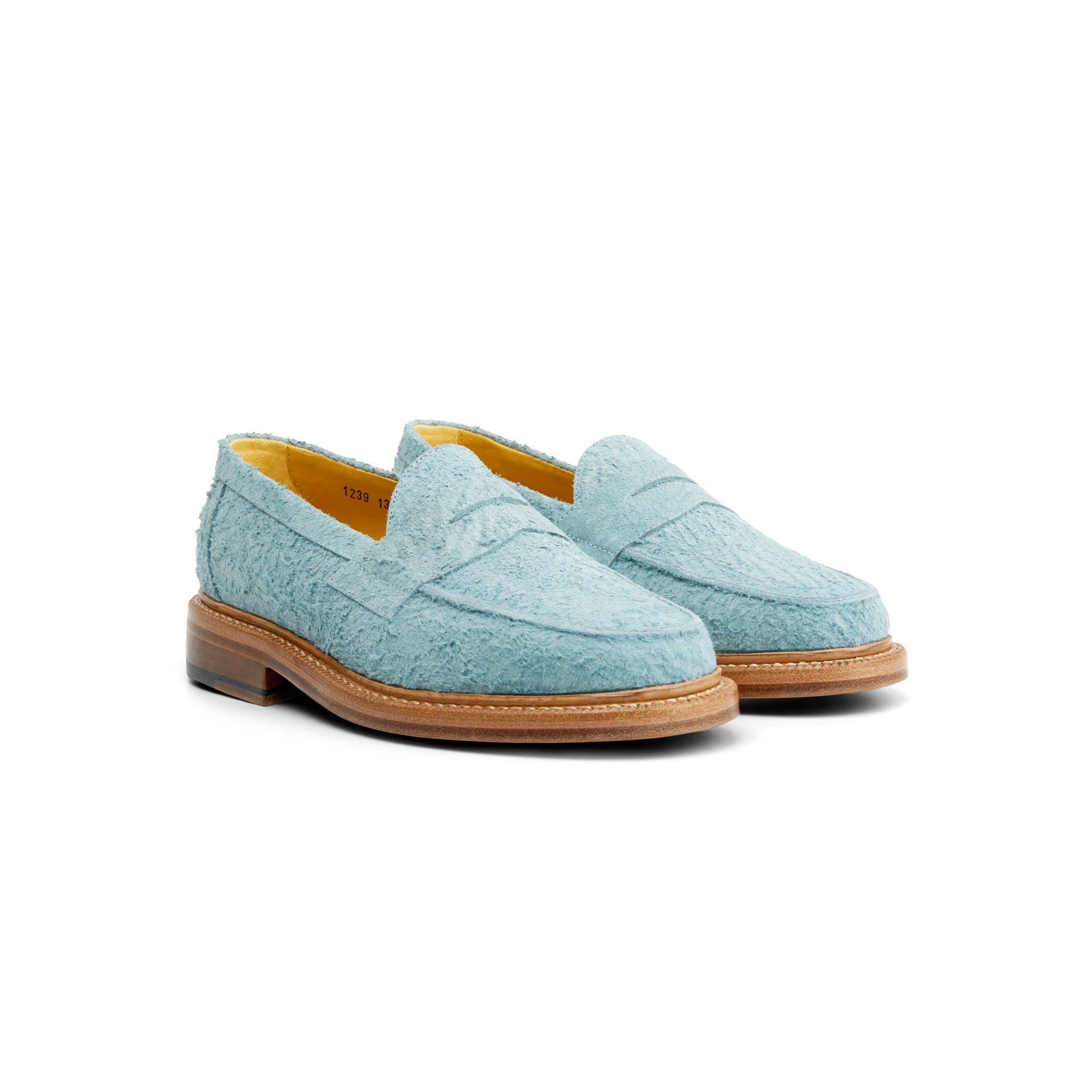 Manolo Blahnik Ellisa Suede Penny Loafers