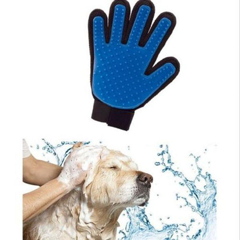 dog grooming glove