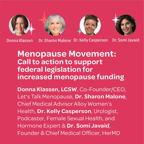 experts in a panel about menopause