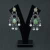 Ethiopian Opal, Fresh Water Pearl & Diamond Earrings AE-1236 - Its Ambra