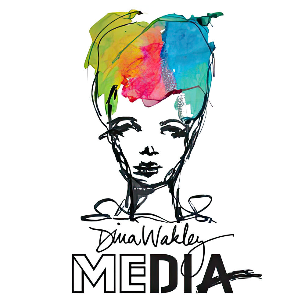 Dina Wakley MEdia 1/2 inch Brushes