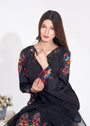 Black Kurta Set for Women