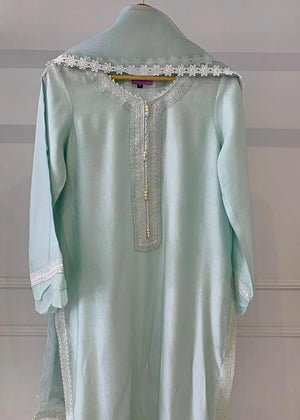 Turquoise Kurta Set for Women