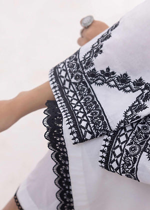 White Kurta Set for Women