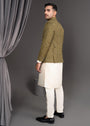 Olive Prince Coat for Men