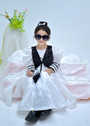 White Frock for Girl