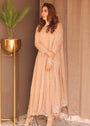 Beige Kurta Set for Women