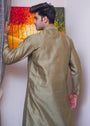 Olive green Kurta Set for Men