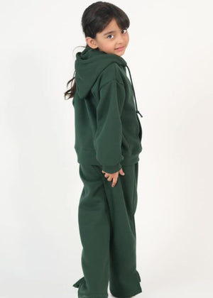 Dark green Hoodie for Girl