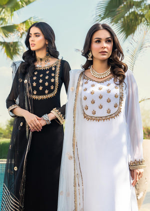 Black Kurta Set for Women