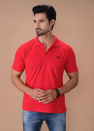 Red Polo Shirt for Men