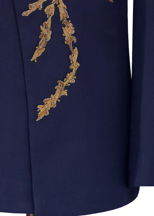 Plum Prince Coat for Men