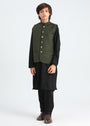 Green Waistcoat for Boy