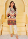 Off-white Kurta Set for Women
