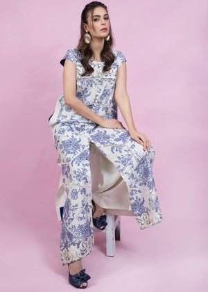 Blue Kurta Set for Women