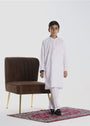 White Kurta Set for Boy