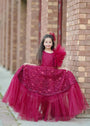 Shocking pink Frock for Girl